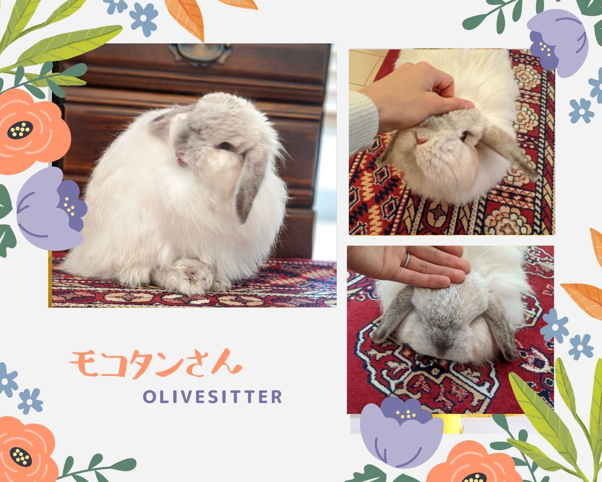 ウサギ様 オーダーページ うさぎ様専用おすわりぬい服 オーダーページ ここななさま 専用