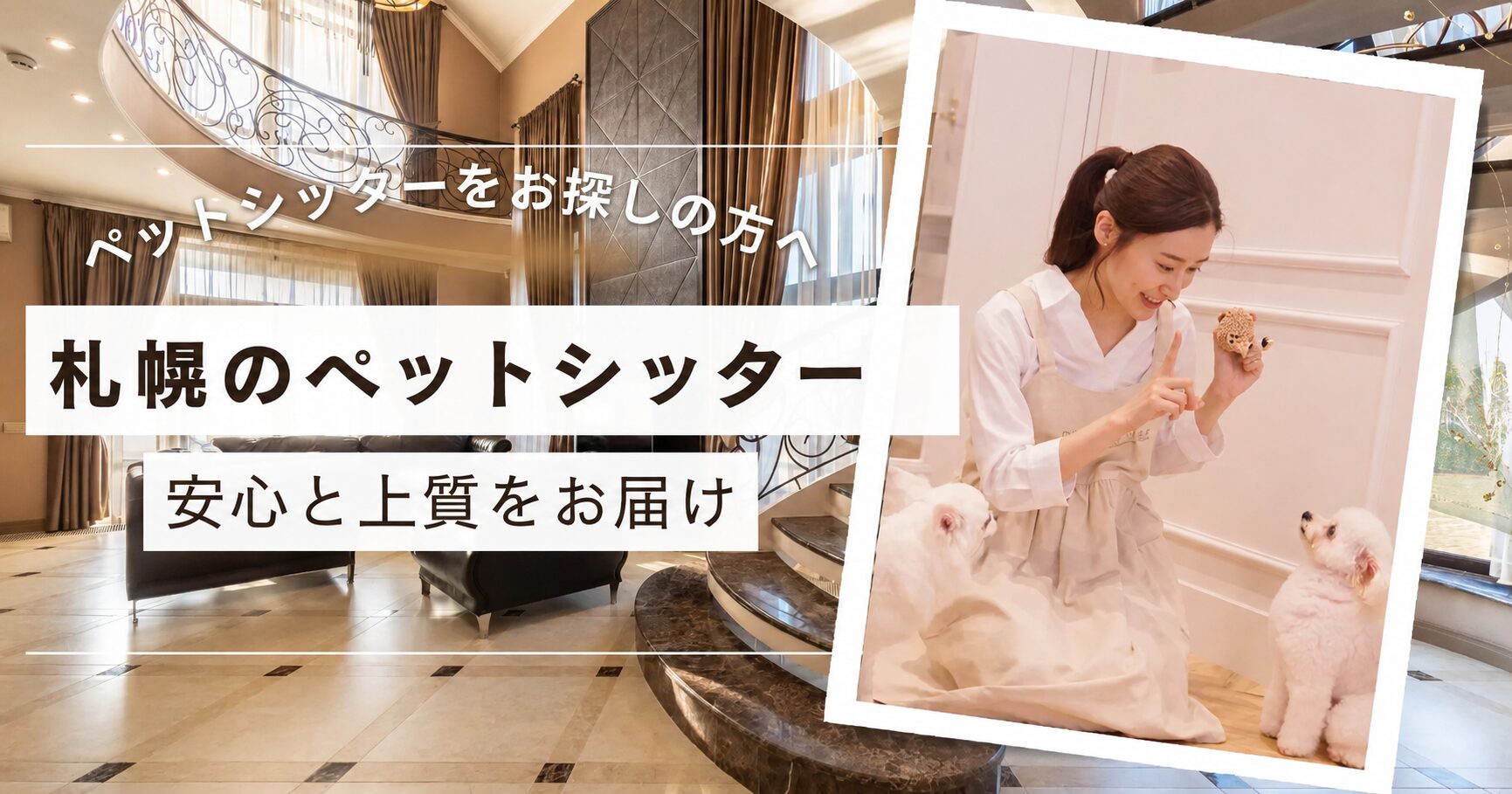 札幌市中央区のペットシッター